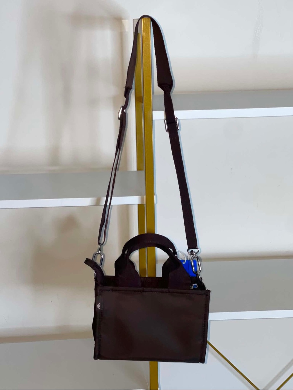 Adidas Micro Brown & Pink Tote Bag - Picture 3 of 7